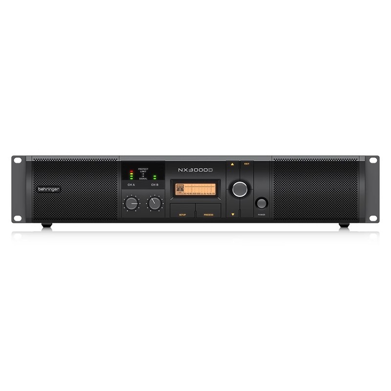 behringer/百灵达 nx3000d d类音箱功放带dsp控制扬声器阻抗补偿