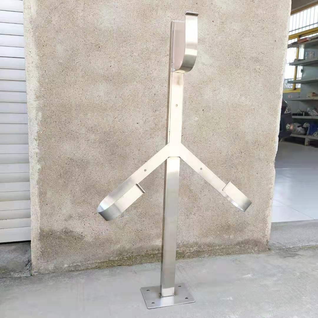 救生圈不锈钢立柱支架船用码头游艇船舶支架