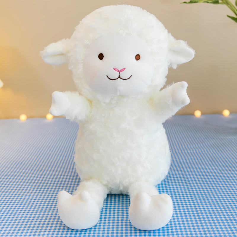 可爱萝莉甜甜羊公仔 穿衣裙子动物毛绒玩具 卡通小羊女孩生日礼物