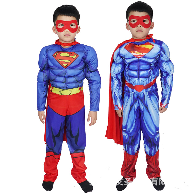 超人衣服万圣节儿童演出服新款-阿里巴巴