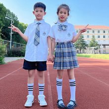 男女童jk制服六一儿童节演出服舞蹈小学生运动会服夏季毕业照班服