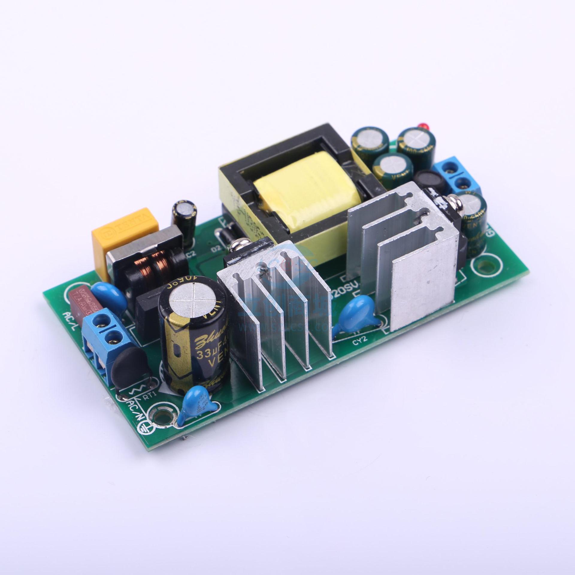 电源模块ac-dc 36v650ma开关电源模块(输入输出带5.08-2a螺丝端子