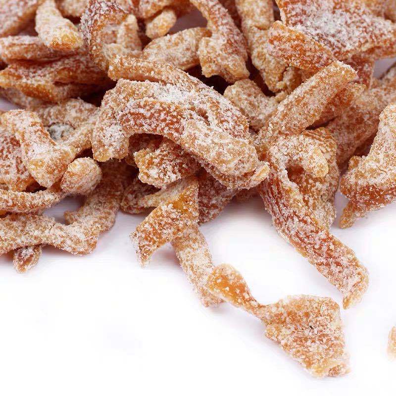 九制陈皮丝桔子皮橙皮零食蜜饯果脯酸甜陈皮丝盐津陈皮