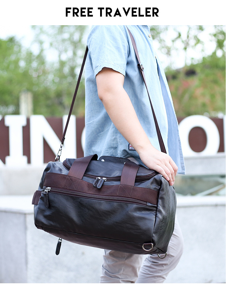 New Large Capacity Men's Bag Travel Bag Men's Handbag Business Business Traveling Luggage Bag Casual Backpack Delivery