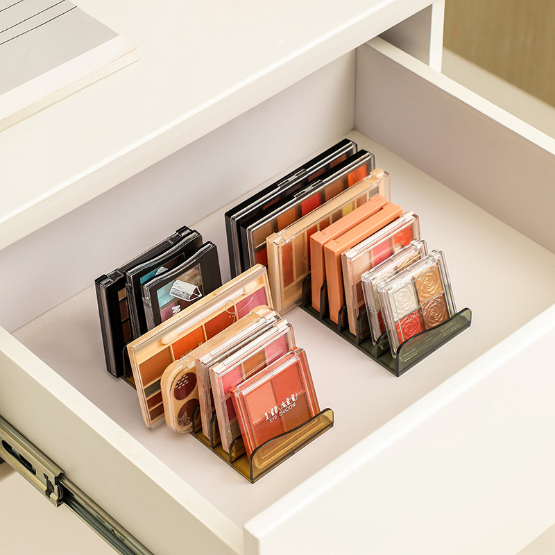 Dresser Cosmetics Creative Storage Storage Rack Desktop Drawer Divider Transparent Makeup Eye Shadow Storage Box