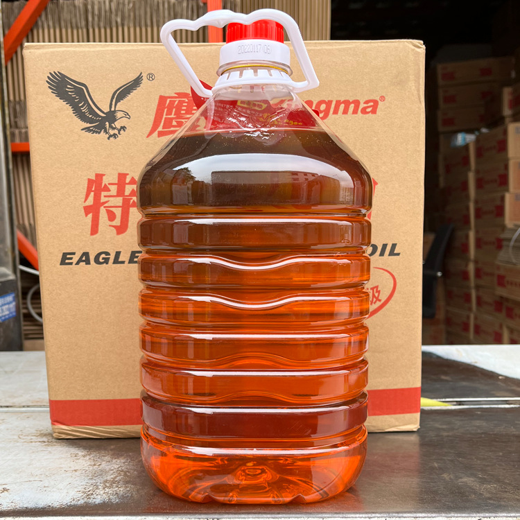 鹰唛花生油5l*4桶/箱 非转基因 食用油 一级压榨 营养健康食用油