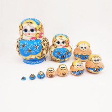 套娃俄罗斯100层15层男孩7层网红玩具10层中国风正版5层儿童礼物