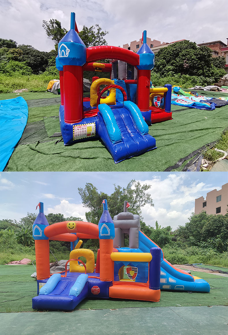 儿童充气城堡家用室内小型滑梯乐园淘气堡跳床宝宝玩具游乐场优惠