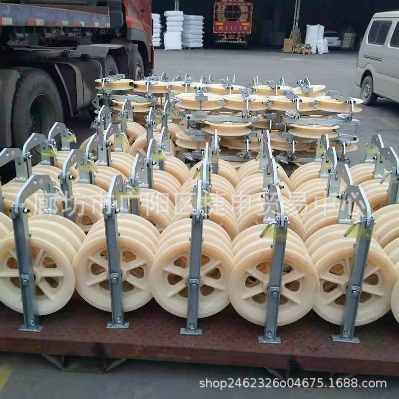 电力大直径660*110单轮三轮五轮放线滑轮导线电缆走线翻边镀锌滑