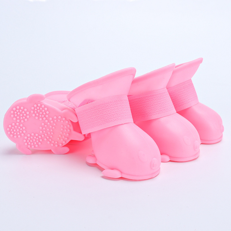 New Dog Shoes Spring and Summer No Drop Bichon Small and Medium-Sized Dogs Outdoor Non-Dirty Feet Shoes Non-Slip Soft Pet Shoes