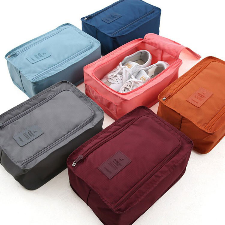 Portable Folding Small Shoe Bag Travel Storage Bag Shoes Buggy Bag Multi-Functional Waterproof Beach Travel Shoes Bag