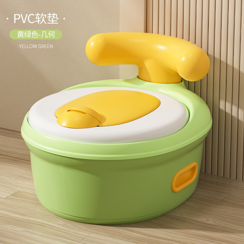 Multifunctional Three-in-One Children's Toilet Home Comfortable Toilet Toilet Seat Ottoman Children's Advanced Training Toilet