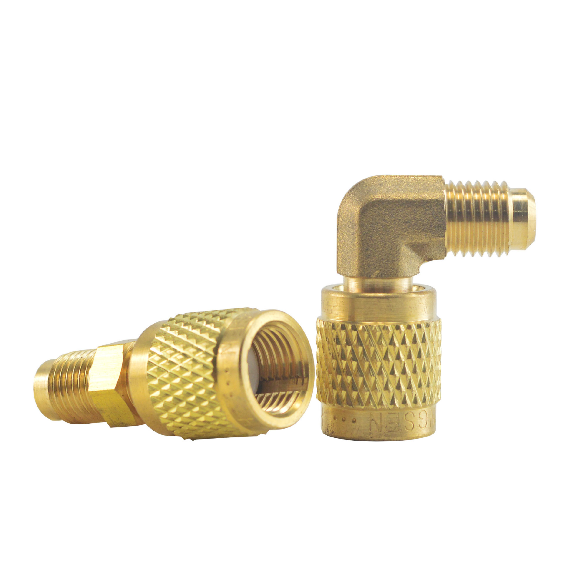 鸿森r410加氟转接头 变频空调转接头 r22转410转接头加氟管转接头