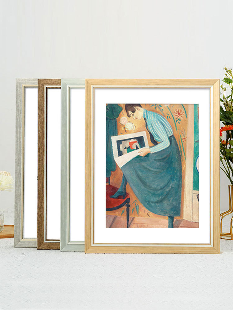 相框挂墙大尺寸画框装裱a3a4纸框架水彩4k八8k开12寸30油画20寸24