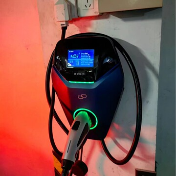 电动汽车家用交流充电桩国标欧标美标特斯拉32a 11kw 22kw通用型