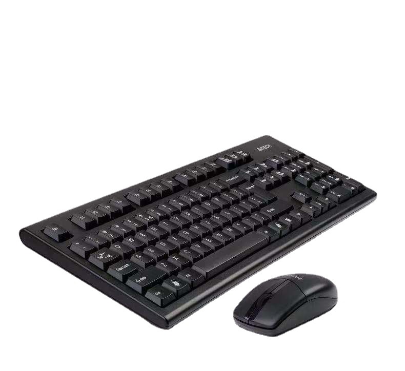 双飞燕3100n 无线鼠标键盘套装笔记本一体机电脑办公usb键鼠 批发