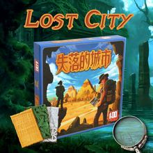 失落之城 Lost City 失落的城市 2人二人对战 情侣桌游卡牌游戏