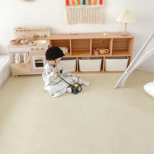 INS风纯色圈绒地毯全铺卧室宝宝爬行毯拍照工具儿童地毯易清洗