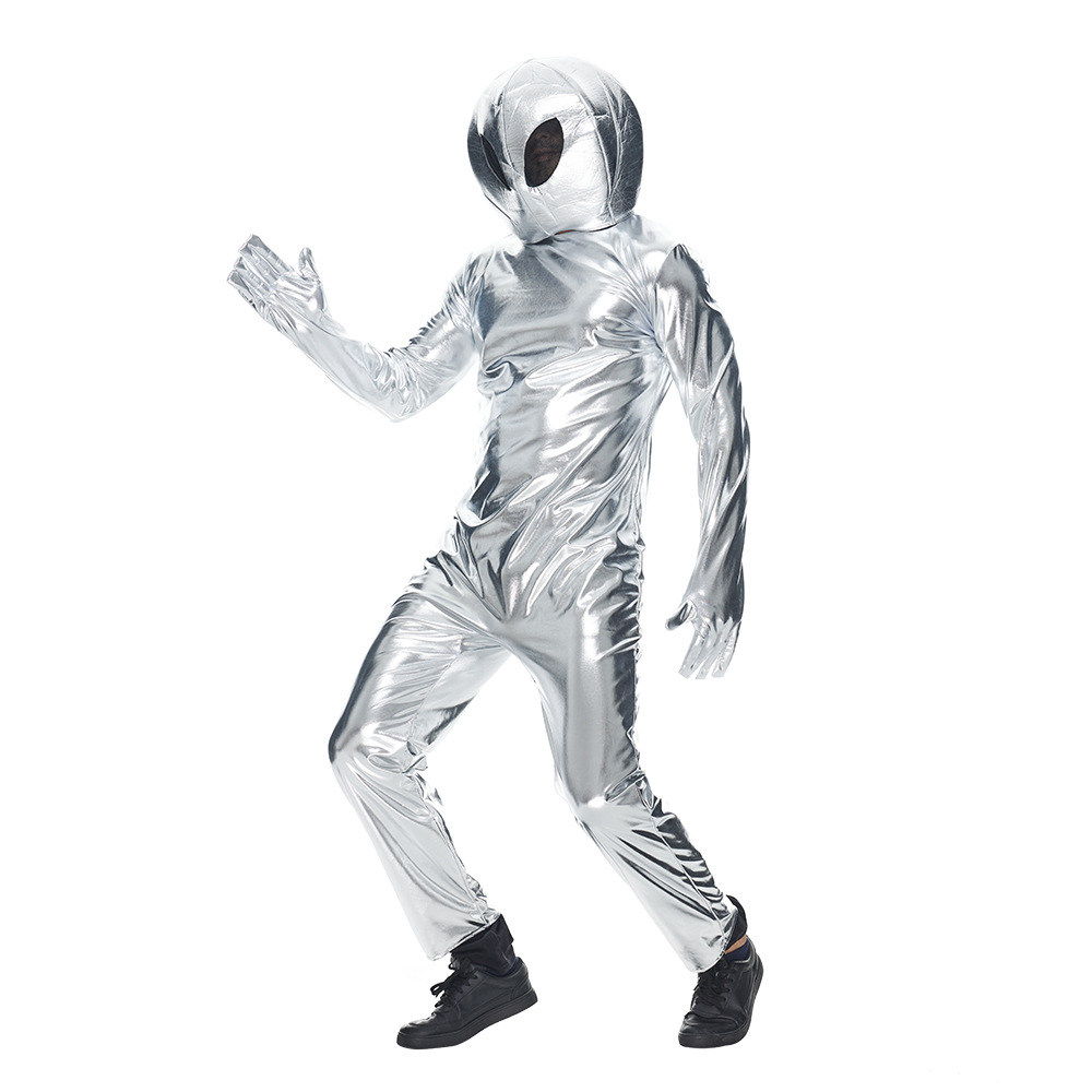 Factory Direct Sales Halloween New Alien Roaming Space Party Performance Costume Funny UFO Astronaut Performance