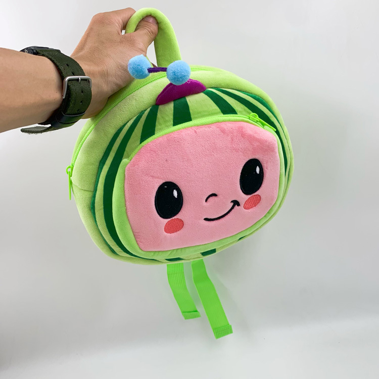 Japanese Plush Cartoon Bag Kindergarten Backpack Custom Boys and Girls Baby's Backpack Cute Backpack