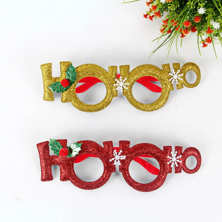 New Christmas Decoration Glasses Adult Christmas Gifts for Children Holiday Supplies Party Creative Glasses Frame Wholesale