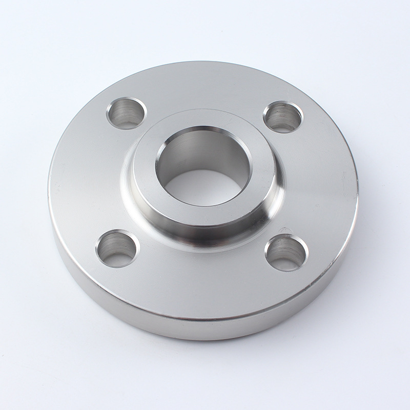带颈平焊304不锈钢法兰 承插焊标准法兰钢制锻打大口径焊接法兰
