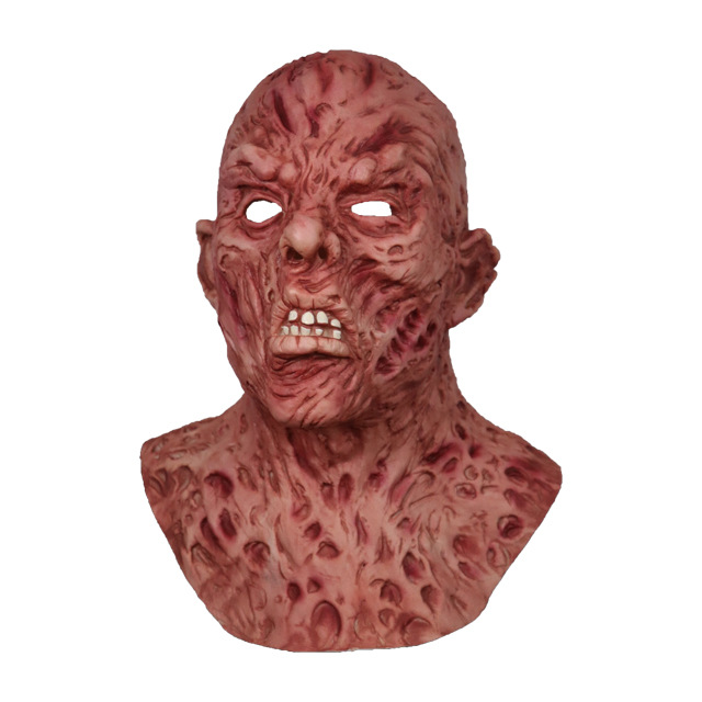 弗莱迪面具 影视万圣节恐怖电影乳胶人脸鬼面具 杰森弗莱迪头套