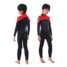 KLEYOU KidsWetsuit,2.5mm Neoprene Thermal One Piece Swimsuit