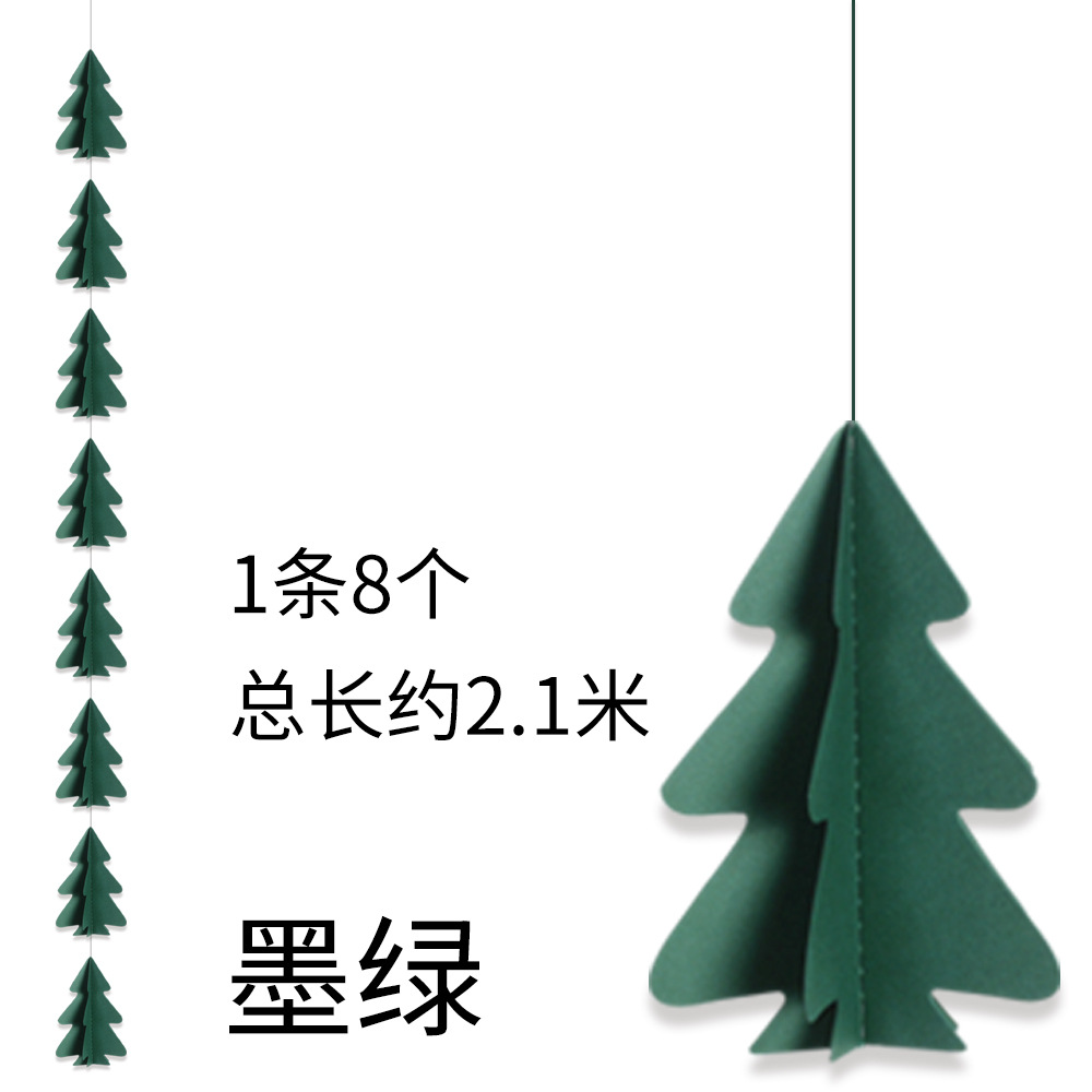 2023 New Christmas Decoration Pendant Shop Atmosphere Layout Holiday Dress up Gilding Christmas Tree Decoration Pendant