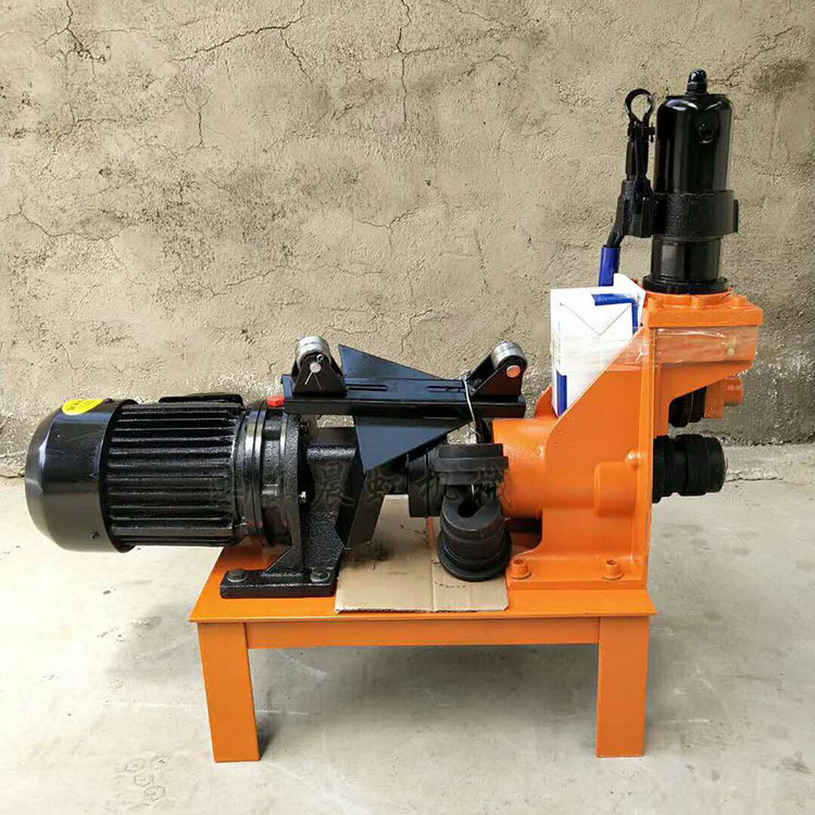 铁筒衬塑管电动压槽机 不锈钢消防管道压槽机器 自来水管沟槽机