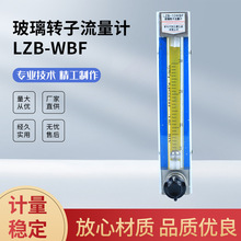 厂家直供玻璃转子流量计LZB-WBF 气体液体水流量计仪表器可定 制