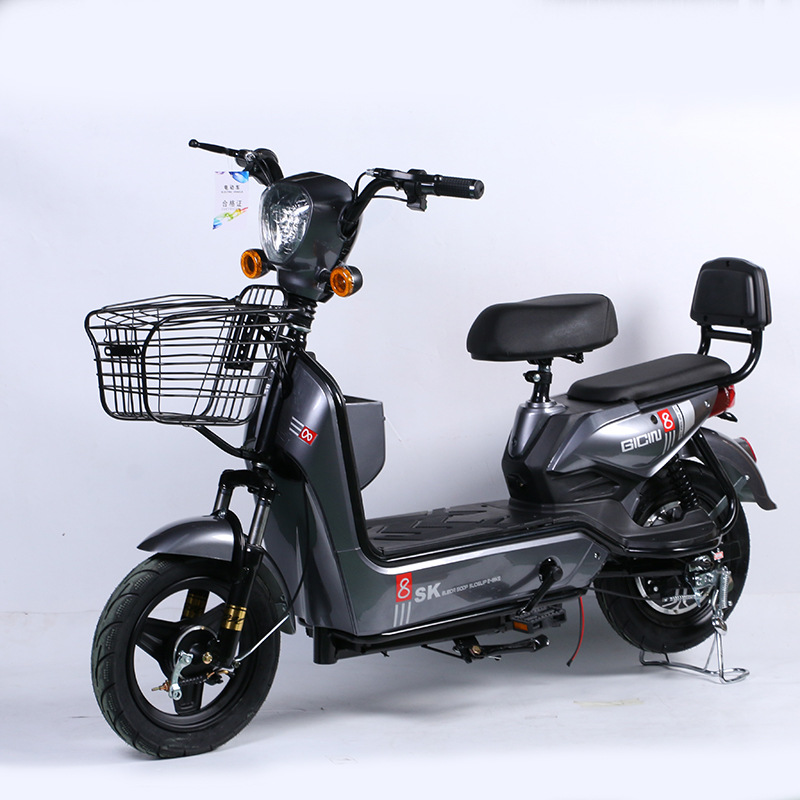 Cross-Border Southeast Asian Electric Bicycle Two-Wheel Electrocar New National Standard Adult Export Battery Car Wholesale Factory