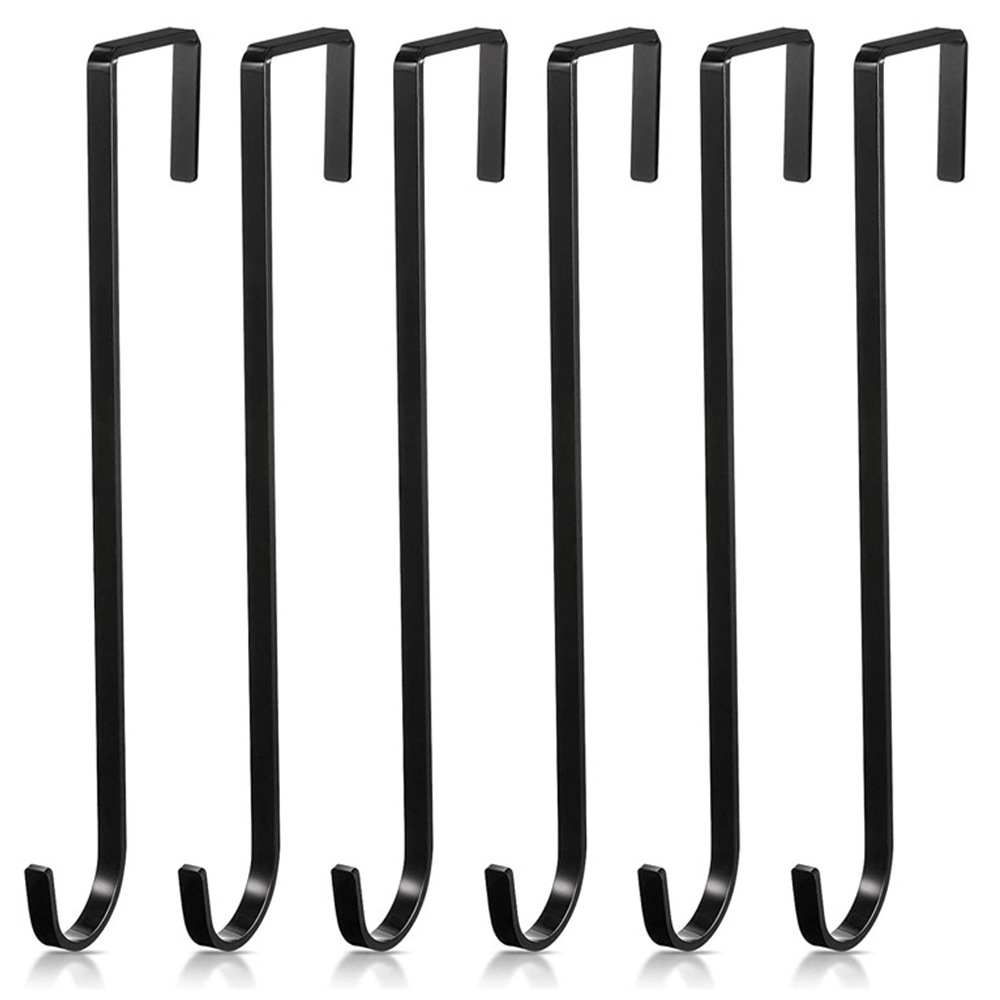 跨境 长挂钩 门后 花环钩 泳池挂钩 长扁钩 圣诞花环 圣诞装饰