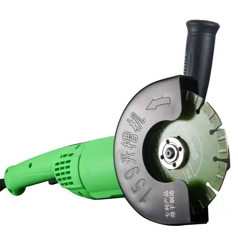 159-2开槽机无死角大功率无尘石材切割线槽打磨抛光水电安装