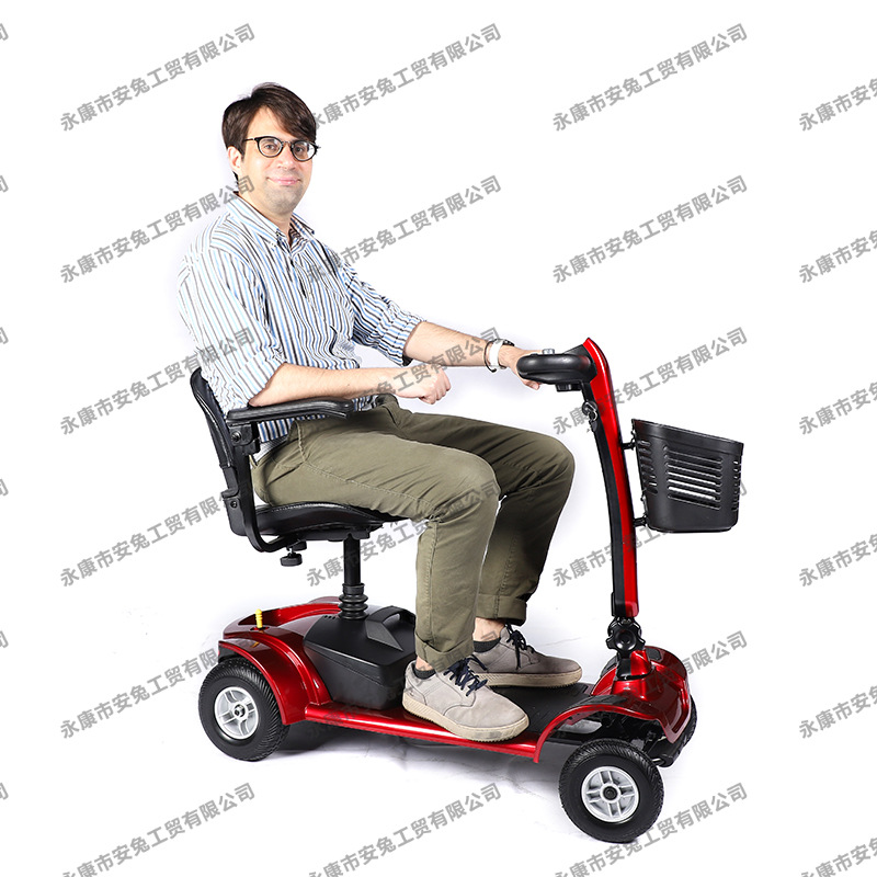 四轮电动车成人休闲老人代步家用迷你折叠买菜旅行电动电瓶车