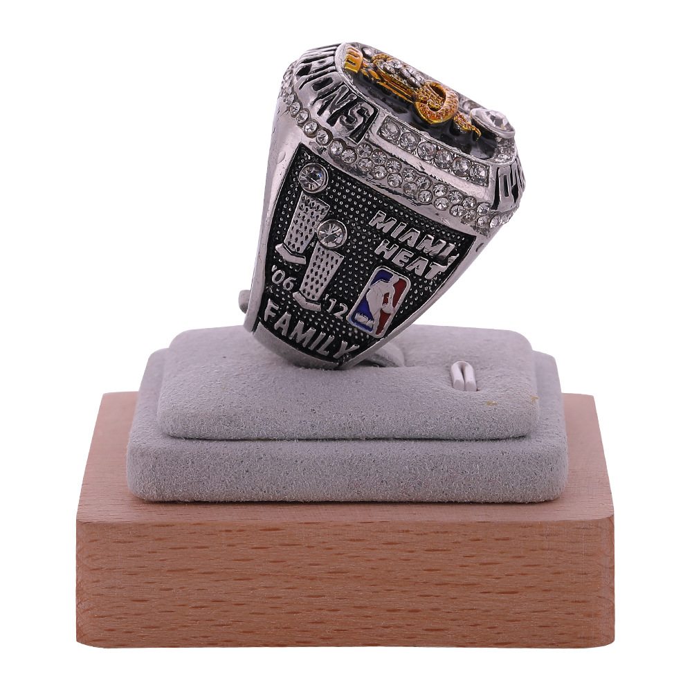 跨境2012年 nba迈阿密热火队詹姆斯总冠军戒指指环厂家直销现货