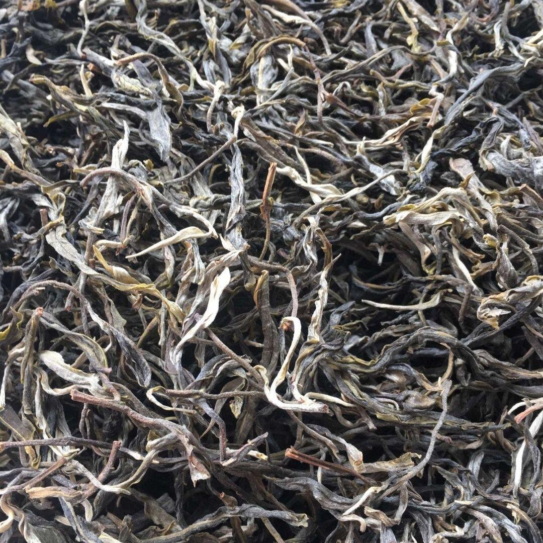 代加工2021勐库冰岛茶区普洱茶生普毛料大树散茶10克(可议价)