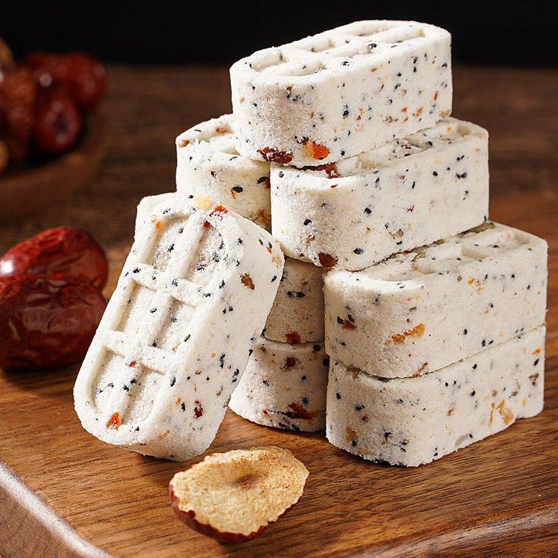 红枣山药八珍糕手工制作不加蔗糖营养均衡老人代餐250克/包-阿里巴巴