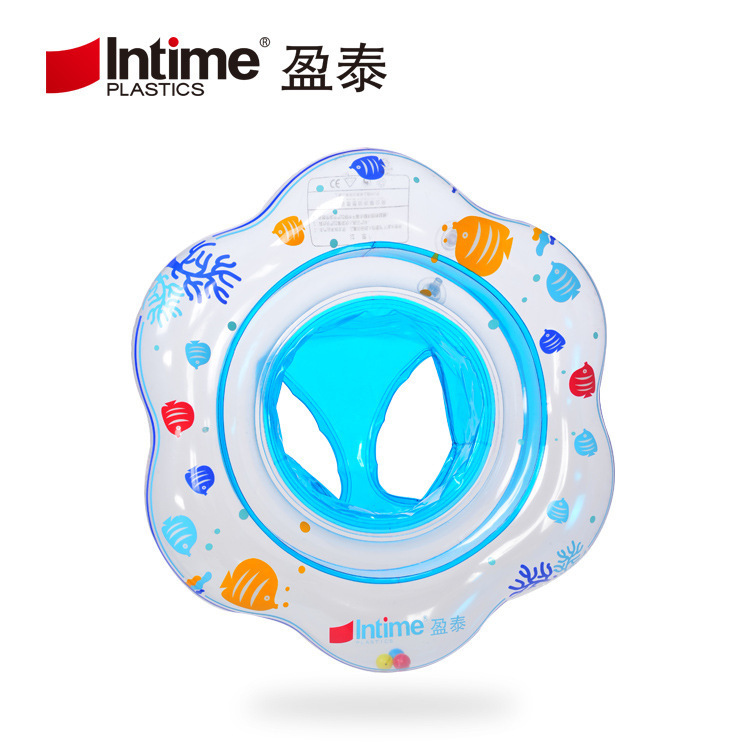 Yingtai Inflatable Pedestal Ring Newborn Baby's Swim Ring Newborn Thickened Underarm Swimming Ring 0-3 Years Old Baby Water Wing