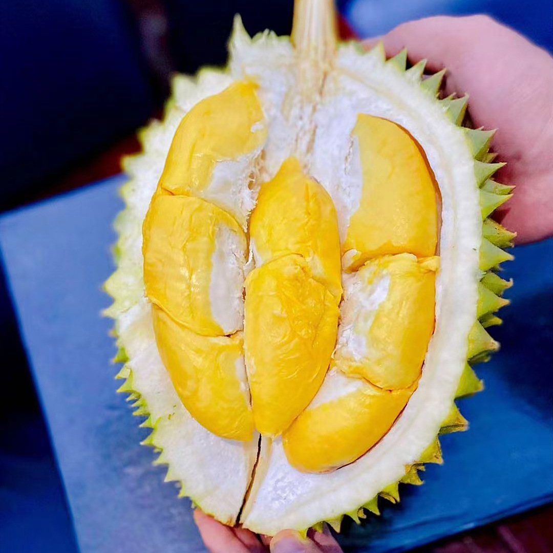 泰国老树托曼尼榴莲a果2-6斤包4房果肉 新鲜水果泰国猫山王
