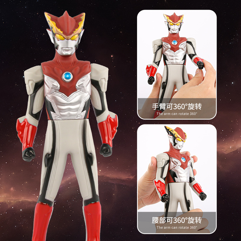 Ultraman Wholesale 30cm Night Market Stall Toys Ultraman Soft Plastic Model Children's Toys Ultraman