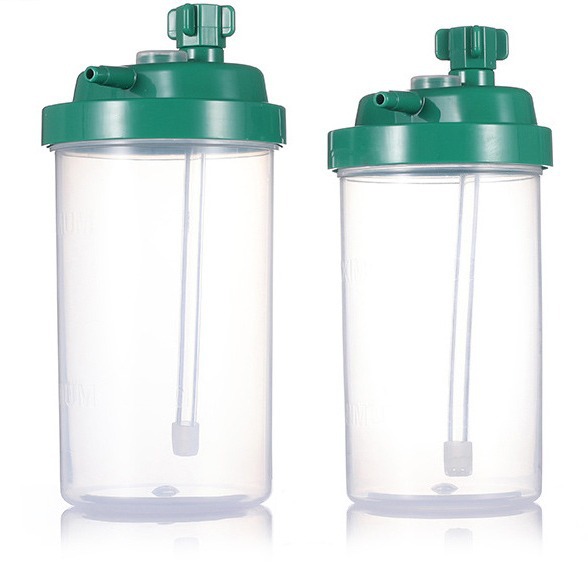 氧气湿化瓶 250ml 500ml 氧气吸入配件 医用供氧系统氧气吸入器