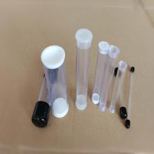 带盖子PVC透明管 PC透明管塑料透明包装管防尘管线香香管硬管