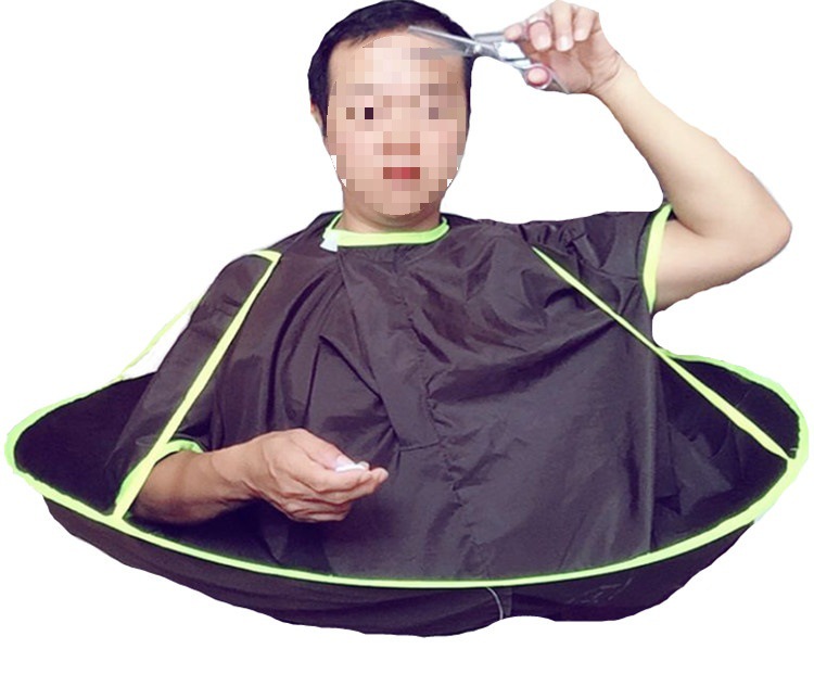 剪发神器自己剪头发围布理发围布剪发斗篷接碎发不落地不沾理发衣