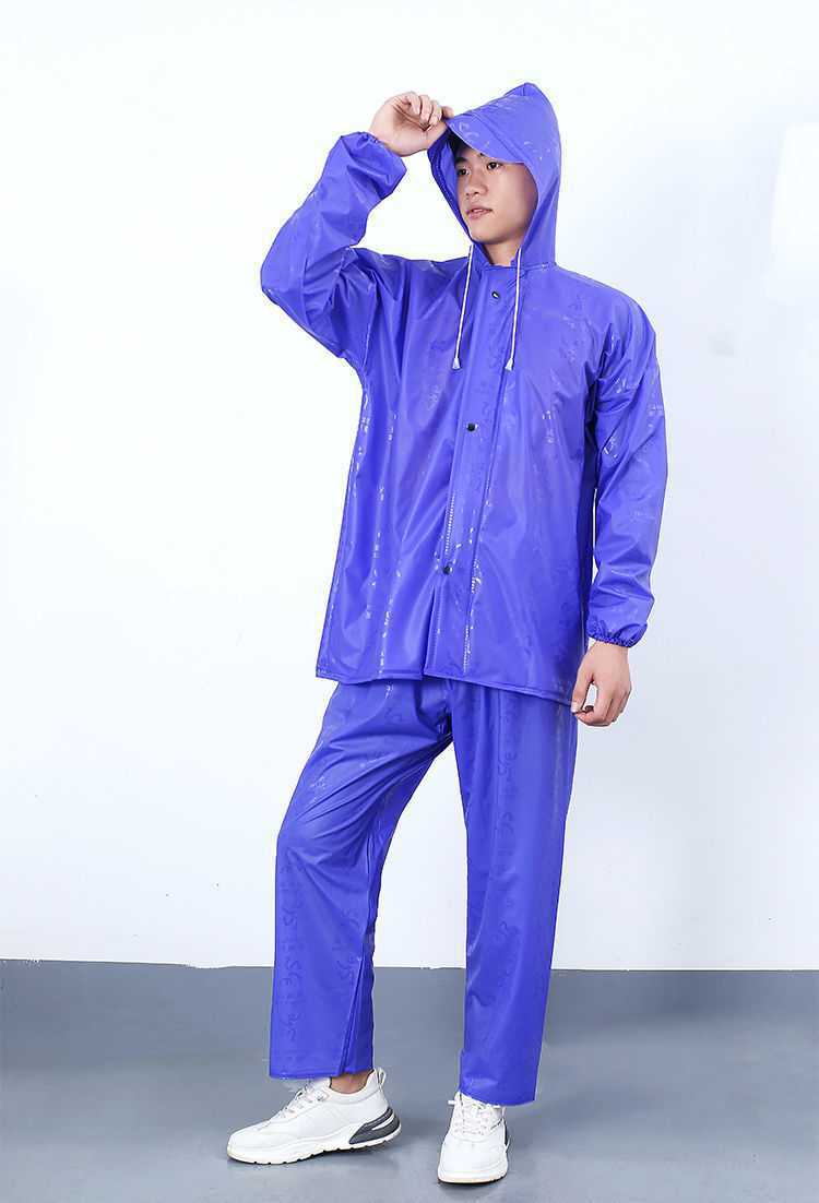 雨衣牛筋雨裤防暴雨全身套装成人男女士工地分体单人加厚批发