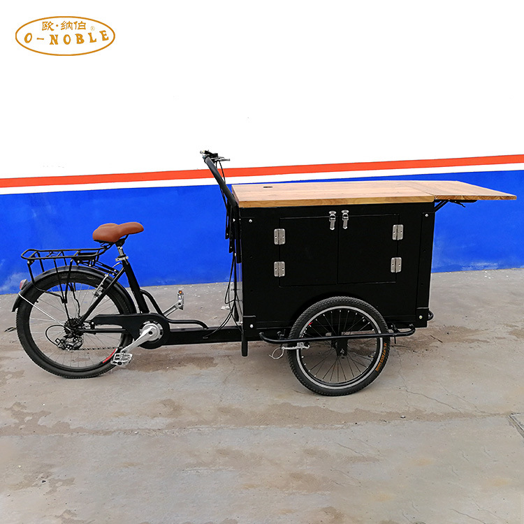 电动流动咖啡奶茶三轮车