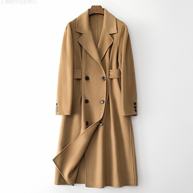 断码服饰10山羊绒90澳洲羊毛2024年秋季新款休闲双面