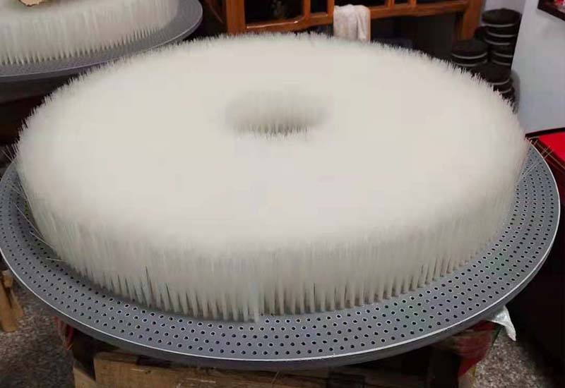 春春新材料批发定做手膜清洗圆盘刷手模刷手工穿线毛刷盘可开发票