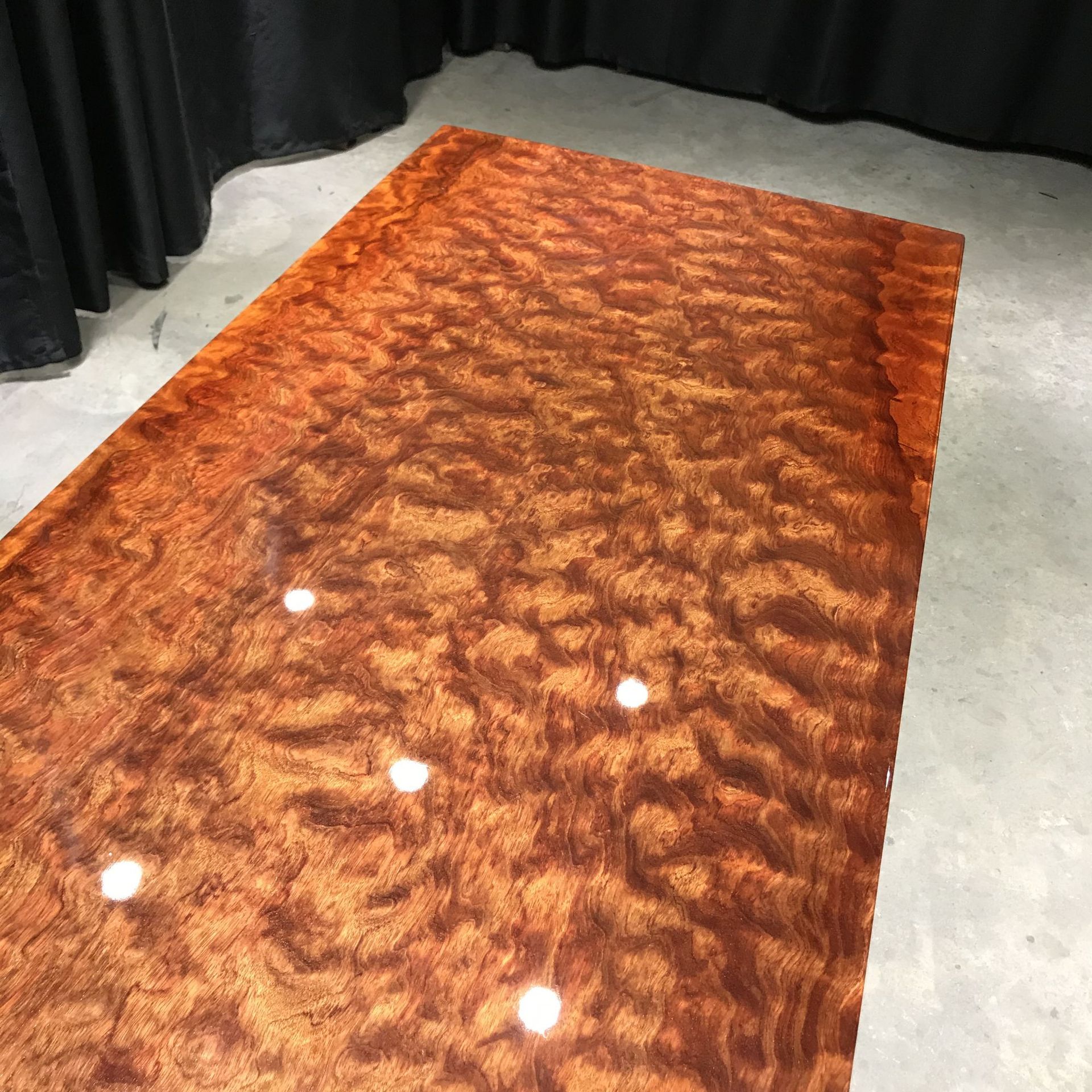 巴花实木大板桌原木茶桌巴西花梨木办公桌胡桃木大班台