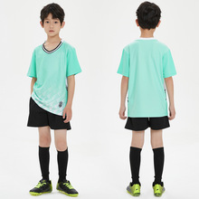 儿童足球服套装男学生比赛训练服短袖夏季打球运动排球羽毛球服